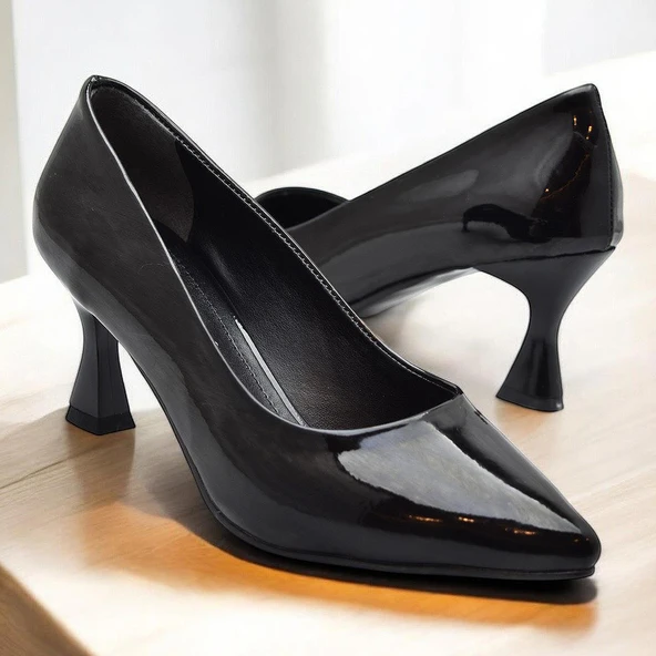 6508 7cm Kadın Topuklu Ayakkabı Stiletto Abiye Düğün Nişan Ayakkabısı - 6