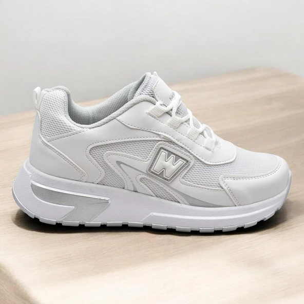 1130 Full Ortopedik Yüksek Taban Kadın Spor Ayakkabı Kadın Ayakkabı - 2