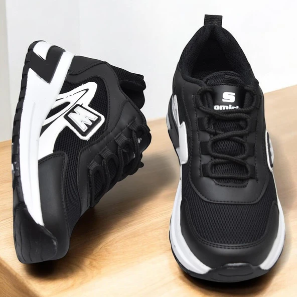 1130 Full Ortopedik Yüksek Taban Kadın Spor Ayakkabı Kadın Ayakkabı - 11