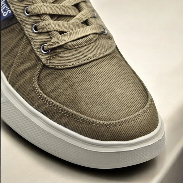 032 Ortopedik Taban Günlük Erkek Keten Spor Ayakkabı Erkek Spor Ayakkabı - 12