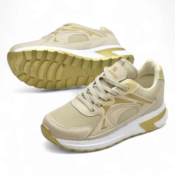 120 Full Ortopedik Yüksek Taban Kadın Spor Ayakkabı Kadın Ayakkabı - 3