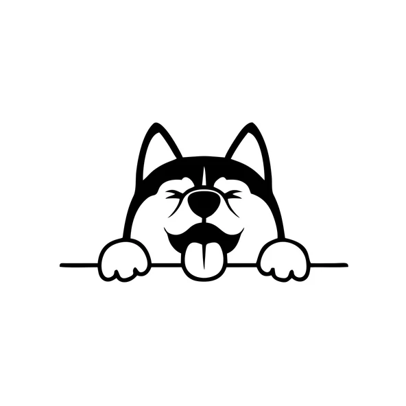 Tutunan Köpek Araba Sticker 17x17 Cm Siyah ürün görseli