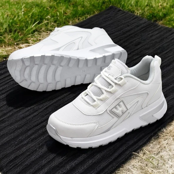 1130 Full Ortopedik Yüksek Taban Kadın Spor Ayakkabı Kadın Ayakkabı - 3