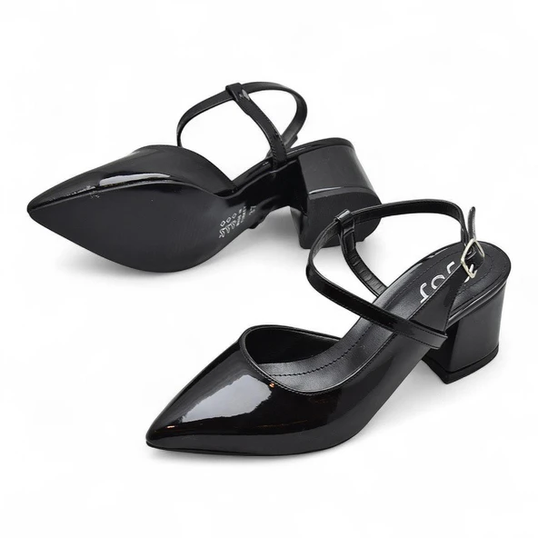 6512 6cm Kadın Topuklu Ayakkabı Stiletto Abiye Düğün Nişan Ayakkabısı - 3