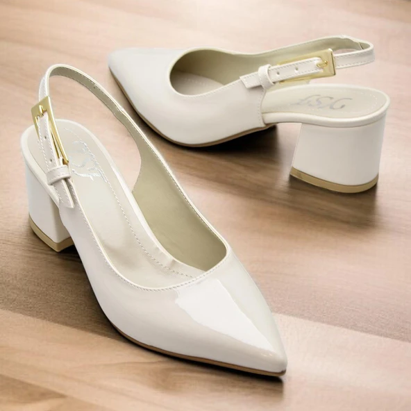 6511 6cm Kadın Topuklu Ayakkabı Stiletto Abiye Düğün Nişan Ayakkabısı