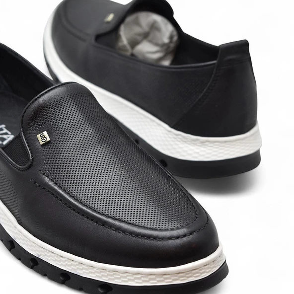 TAB6574 Hakiki Deri Erkek Ayakkabı Klasik Erkek Ayakkabı Casual Ayakkabı - 7