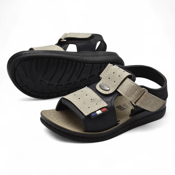 18802 Rahat Taban Erkek Çocuk Sandalet Terlik Çocuk Sandalet - 2