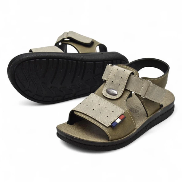 18802 Rahat Taban Erkek Çocuk Sandalet Terlik Çocuk Sandalet - 6