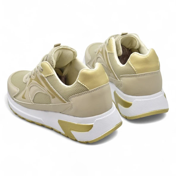 120 Full Ortopedik Yüksek Taban Kadın Spor Ayakkabı Kadın Ayakkabı - 4