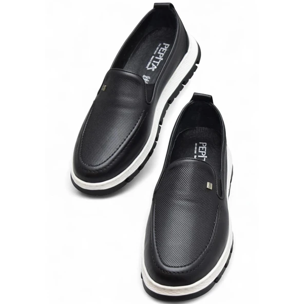 TAB6574 Hakiki Deri Erkek Ayakkabı Klasik Erkek Ayakkabı Casual Ayakkabı - 5