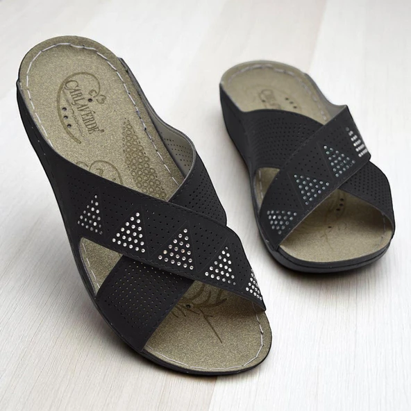 140525  TAM Ortopedik Taban Günlük Kadın Terlik Anatomik Taban