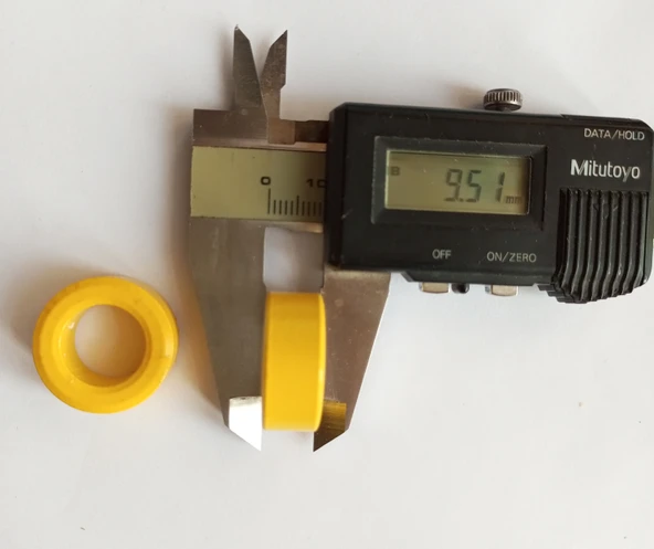 Ferrit toroid ring , toroid nüve , kömür ring Ferrit Boncuk çekirdek 23-14-10 (2 Adet) - Resim 4