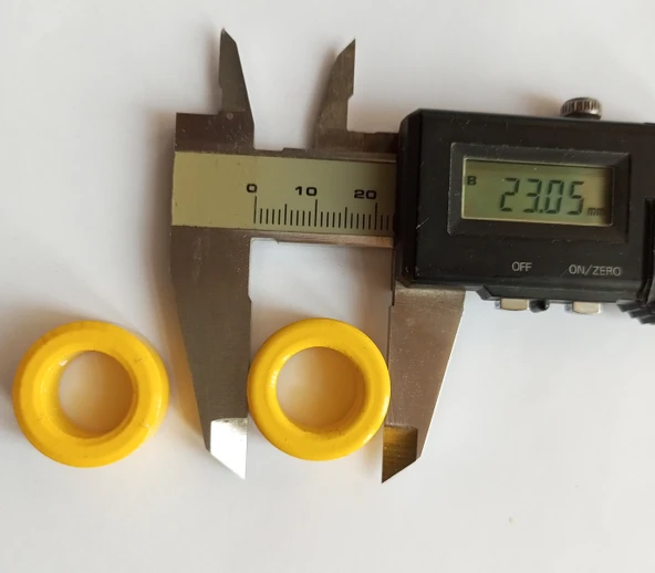 Ferrit toroid ring , toroid nüve , kömür ring Ferrit Boncuk çekirdek 23-14-10 (2 Adet) - Resim 2