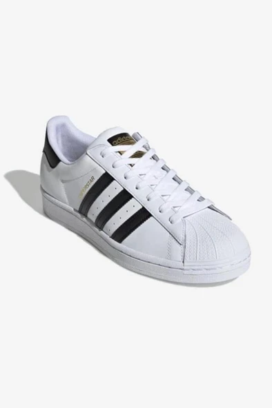 adidas Superstar EG4958 Beyaz & Siyah Erkek Günlük Ayakkabı - 3