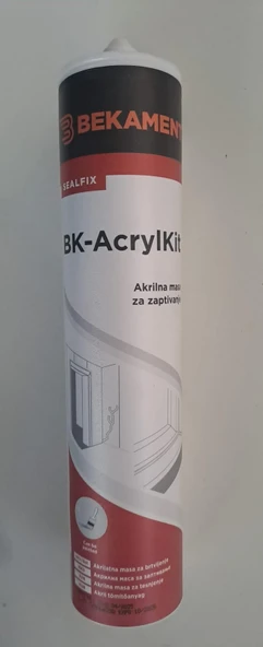 BEKAMENT SEALFIX BK-AcrylKit MASTİK BEYAZ 280ml