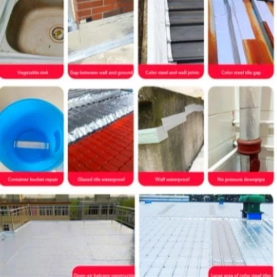BUFFER® 2 Mt Yüksek Sıcaklık Dayanan Su Geçirmez Çatı  Duvar Çatlak Onarıcı Yapışkan Bant Folyo 5 Cm - 7