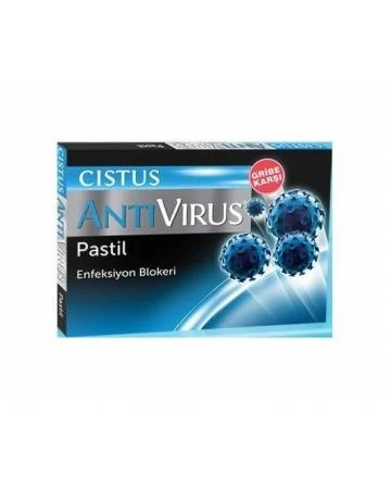 Cistus Antivirüs  Pastil 10 Adet - 12li Kutu
