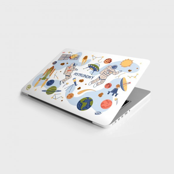 Laptop Sticker Bilgisayar Notebook Pc Kaplama Etiketi Astronomy