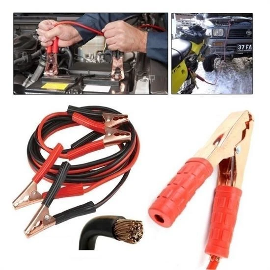BUFFER® 1200 Amper Akü Takviye Kablosu 15 Metre Bakır Akü Takviye Cihazı - 4