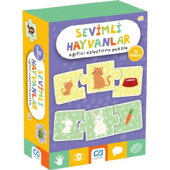 Ca Games Sevimli Hayvanlar 36 Parça Puzzle CA.5128