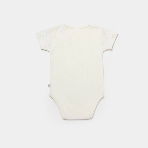 Koala Jungle Kısa Kol Bebek Body Pembe - 2