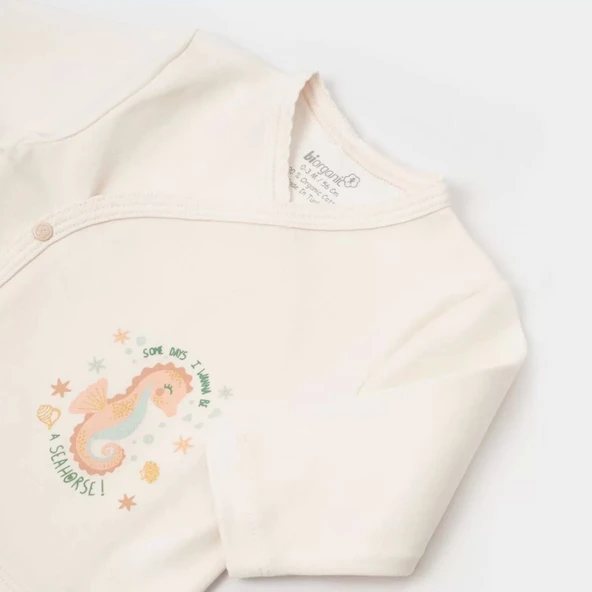 Save The Seahorse 5'li Hastane Çıkış Seti Bej-mint - 4