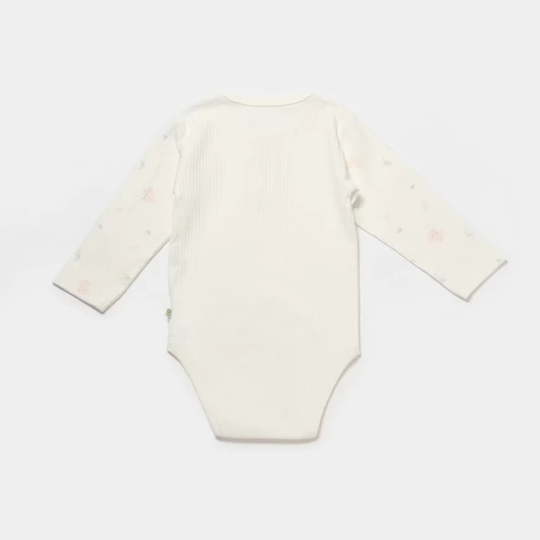 Koala Jungle Uzun Kol Bebek Body Pembe - 2