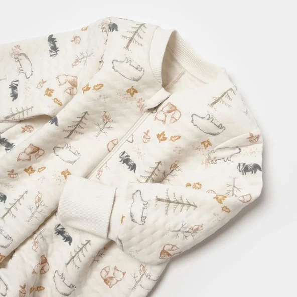 Wild Forest Bebek Uyku Tulumu  Mustard - 4