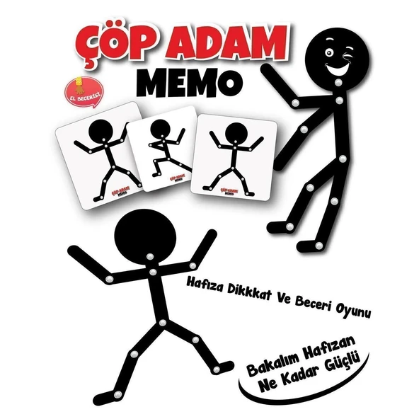 Kidssan Çöp Adam Memo - 2