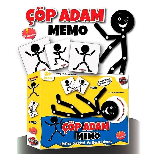 Kidssan Çöp Adam Memo
