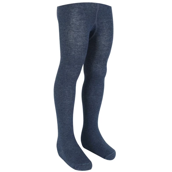 Düz Külotlu Çorap 1-5  Krem - 2