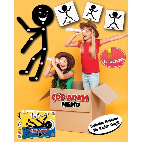 Kidssan Çöp Adam Memo - 4