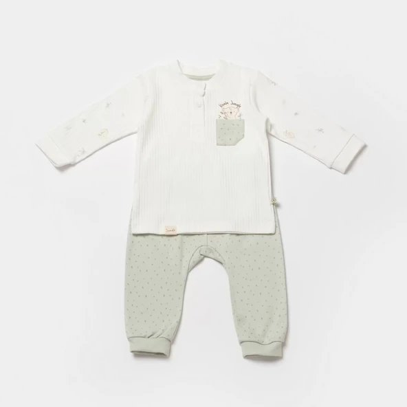 Koala Jungle 2'li Bebek Takım  Mint