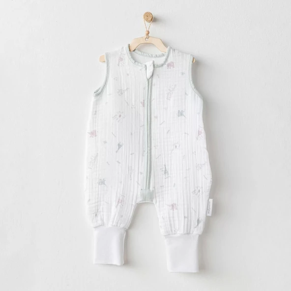 Andywawa Ac25520 Love Family Müslin Tulum Ekru