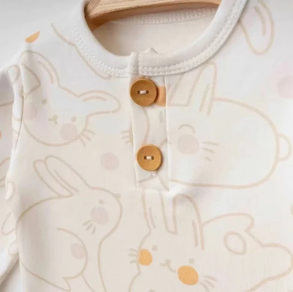 Eslenza Baby 2'li Zıbın Takım 0099 Somon - 2