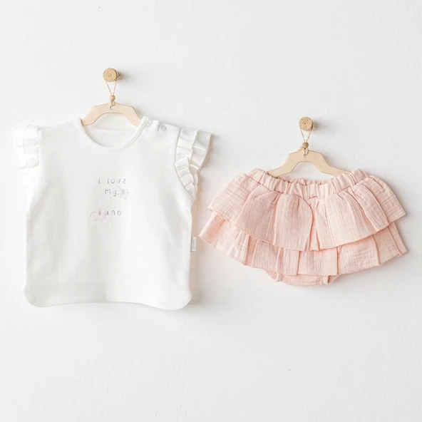 Andywawa Ac25522 Love Family 2'li Takım Salmon