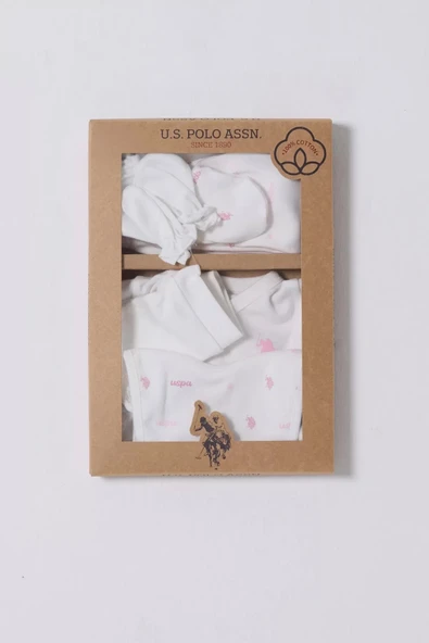 U.s Polo 5'li Hastane Çıkış Seti Usb2358 Beyaz - 3