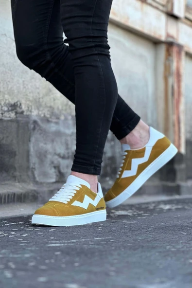 160 Sarı Erkek Casual Ayakkabı - 2