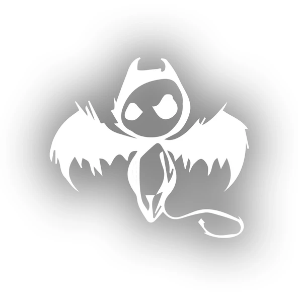 Korkunç Melek Sticker 17x17 Cm Beyaz ürün görseli