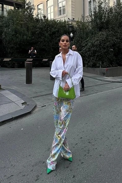 Mirian Sırt Dekolteli Gömlek 3228-08 - 6