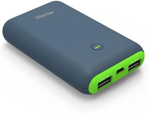 S-Link IP-S75 7500mAh Powerbank Gri/Yeşil Taşınabilir Pil Şarj Cihazı