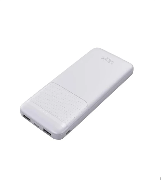 LinkTech EP90 9000 mAh Powerbank 2x USB Taşınabilir Şarj Cihazı Beyaz - Resim 2
