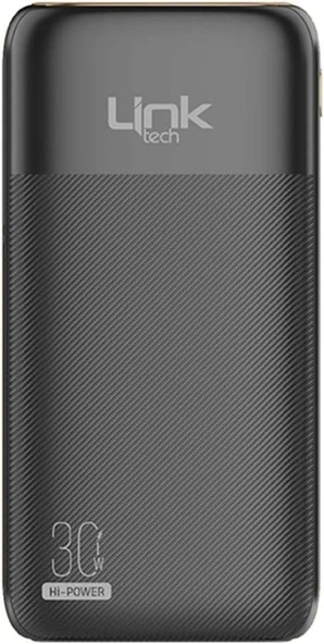 Linktech Pd13 Premium 10000 Mah Pd 30W Süper Hızlı Powerbank Siyah ürün görseli