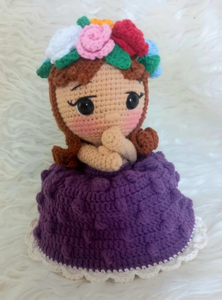 Sürpriz Bebek Amigurumi Organik Oyuncak - 1
