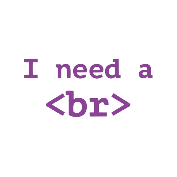 İ need BR Sticker 17x17 Cm Mor