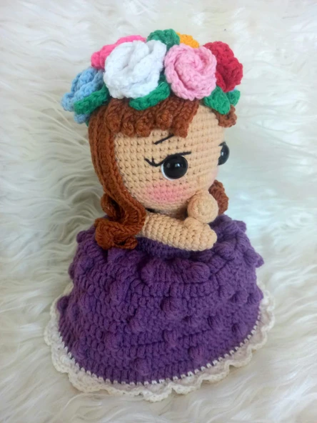 Sürpriz Bebek Amigurumi Organik Oyuncak - 2