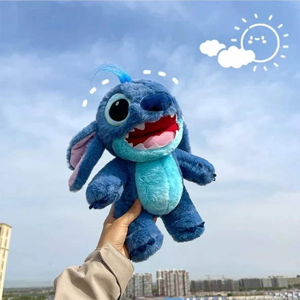 Disney Stitch Peluş Oyuncak Film Temalı Lilo & Stitch Koleksiyon 30 cm - 3