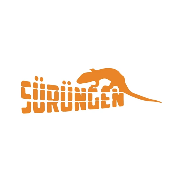 Sürüngen Sticker 17x17 Cm Turuncu