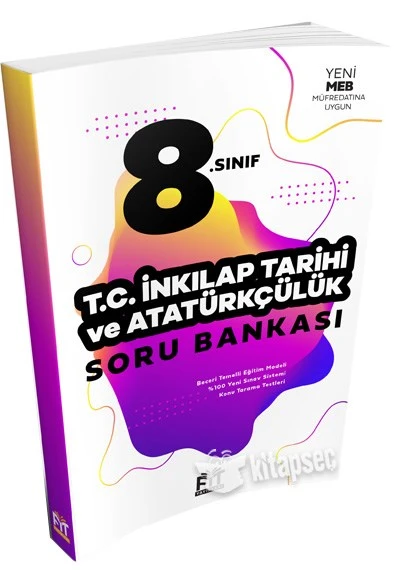 8. Sınıf T.C. İnkılap Tarihi ve Atatürkçülük Soru Bankası Fit Yayınları