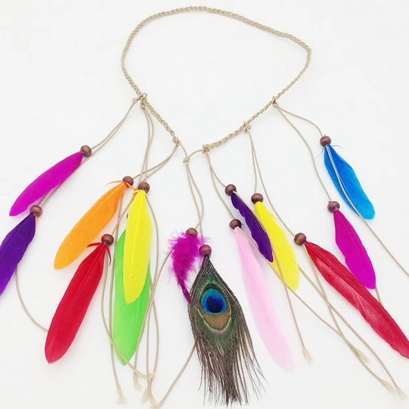 Sarı Tüy El İşi Tüyleri, Okul Öncesi Etkinlik Tüy 10 Lu - 1 Paket - 4